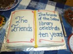 Celebrating 10 years with the friends of the library.
